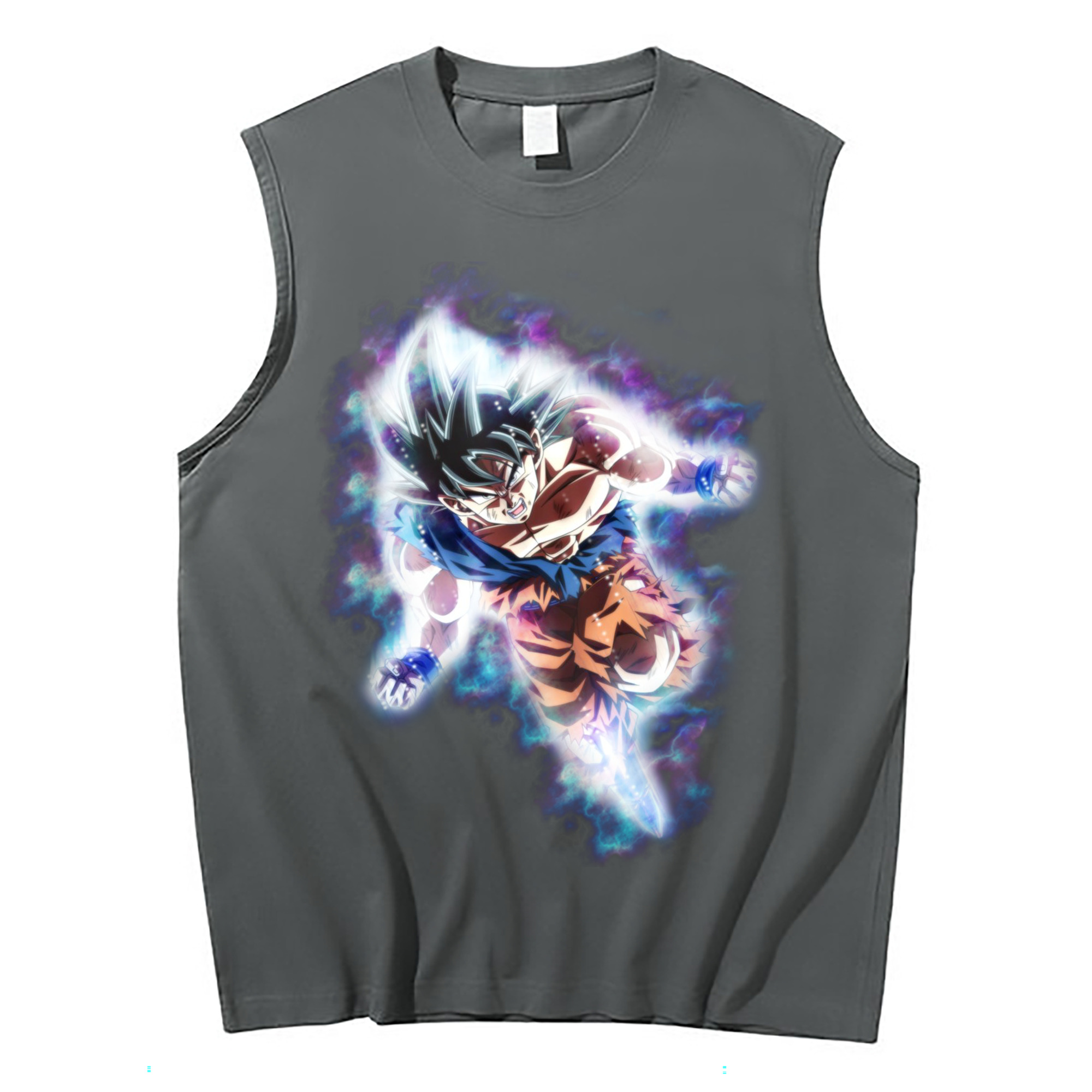 （画像用） ドラゴンボール 孫悟空（そん ごくう）Son Goku カカロット DRAGON BALL Kakarotto コットン100％タンクトップ（フロントプリント）